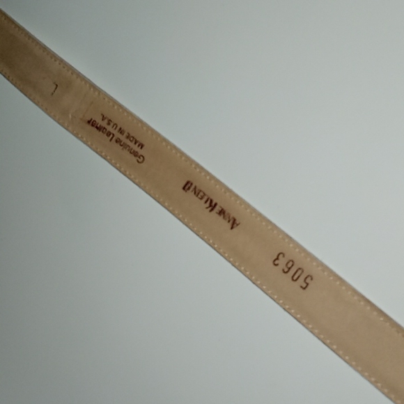 Genuine leather Anne klein belt - Picture 4 of 5